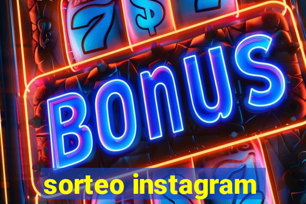 sorteo instagram